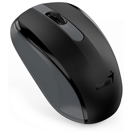 Wireless Mouse Genius NX-8008S, 1200 dpi, 3 buttons, Ambidextrous, 54g, Silent, BlueEye, 1xAA, 2.4Gh