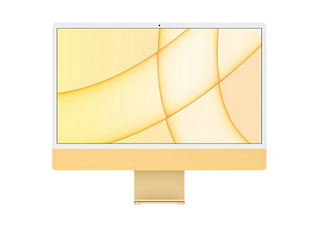 Моноблок Apple iMac A2438, M1 with 8-core CPU and 8-core GPU, 16ГБ/512Гб, macOS Big Sur, Жёлтый