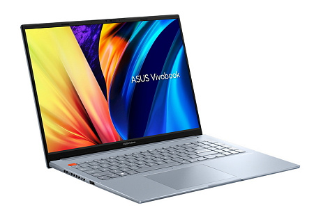 Ноутбук 16" ASUS Vivobook S 16X M5602QA, Solar Silver, AMD Ryzen 5 5600H, 16Гб/512Гб, Без ОС Ноутбук 16" ASUS Vivobook S 16X M5602QA, Solar Silver, AMD Ryzen 5 5600H, 16Гб/512Гб, Без ОС
