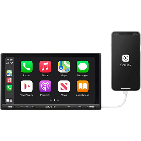 SONY XAV-AX5650, 6,95" (17.6 cm) Bluetooth® Media Receiver with WebLink™ Cast SONY XAV-AX5650, 6,95" (17.6 cm) Bluetooth® Media Receiver with WebLink™ Cast