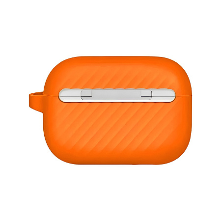 Uniq Case Silicon Hang for AirPods Pro 2nd Gen, Orange Uniq Case Silicon Hang for AirPods Pro 2nd Gen, Orange