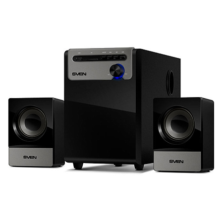 Speakers SVEN "MS-110" Black, 10w / 5w + 2x2.5w / 2.1 Speakers SVEN "MS-110" Black, 10w / 5w + 2x2.5w / 2.1