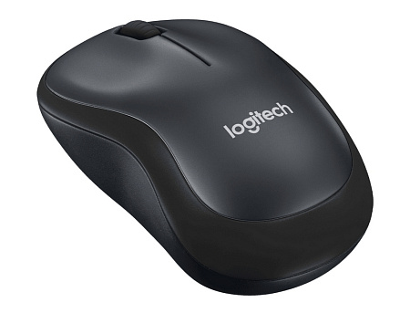 Wireless Mouse Logitech M220 Silent, 1000 dpi, 3 buttons, Ambidextrous, 75,2g., 1xAA, 2,4Ghz, Black