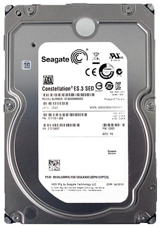 Жесткий диск Seagate Constellation ES.3, 3.5",  4 TB <ST4000NM0053>