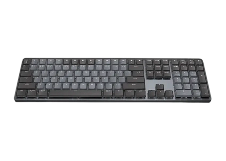 Wireless Keyboard Logitech MX Mechanical, Low-profile switches, Tactile SW, Aluminium, Dual color ke