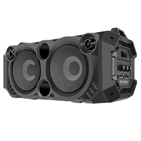 Speakers SVEN "PS-550" 36w, Black, Bluetooth, microSD, FM, AUX, USB, power:2000mA, USB, DC5V