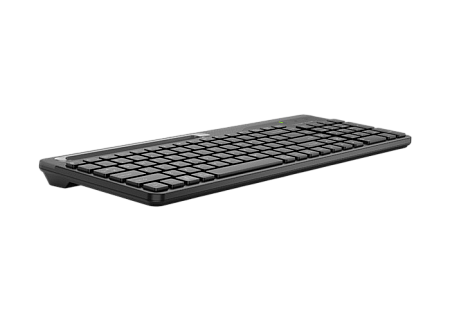 Keyboard A4Tech FK25, 12 Fn keys, Ultra Slim, Smartphone Cradle, Laser Inscribed Keys, Chocolate Key