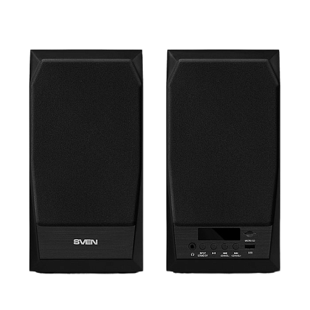 Speakers SVEN "MC-10" Black, 50w, Bluetooth, SD, USB Flash, Remote Control, FM, 3.5mm jack