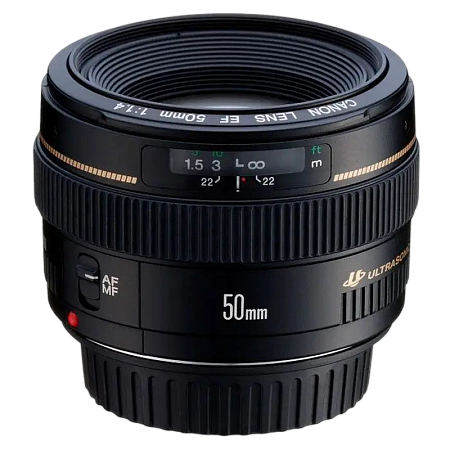 Prime Lens Canon EF  50mm, f/1.4 USM