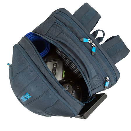 Backpack Rivacase 7861, for Laptop 17,3'' & City Bags, Dark Blue