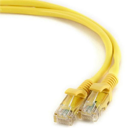 0.25m, Patch Cord Yellow, PP12-0.25M/Y, Cat.5E, Cablexpert, molded strain relief 50u" plugs 0.25m, Patch Cord Yellow, PP12-0.25M/Y, Cat.5E, Cablexpert, molded strain relief 50u" plugs