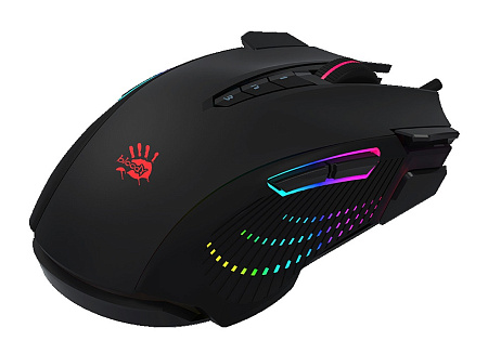 Gaming Mouse Bloody J90s, 100-8000 dpi, 12 buttons, 150IPS, 25G, 104g, Ambidextrous, Programmable, X