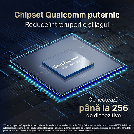 Wi-Fi 6 Dual Band Mercusys Router "MR80X", 3000Mbps, OFDMA, MU-MIMO, 3xGbit Ports Wi-Fi 6 Dual Band Mercusys Router "MR80X", 3000Mbps, OFDMA, MU-MIMO, 3xGbit Ports