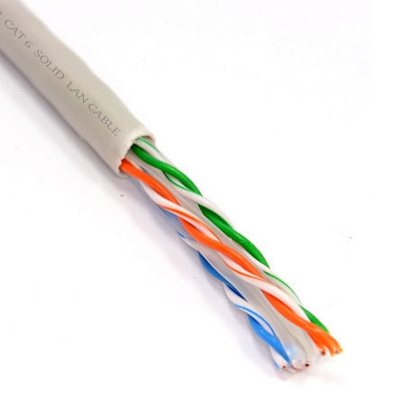 Cable FTP Cat.5e outdoor cable with messenger, 24AWG 4X2X1/0.525 copper,  APC Electronic, 305m