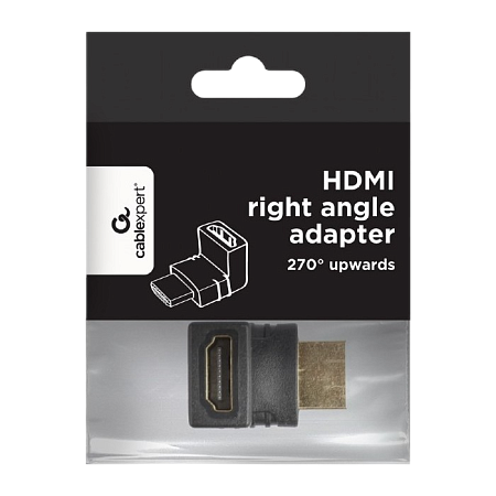 Adapter HDMI  M to HDMI F 270 degrees, Cablexpert "A-HDMI270-FML"