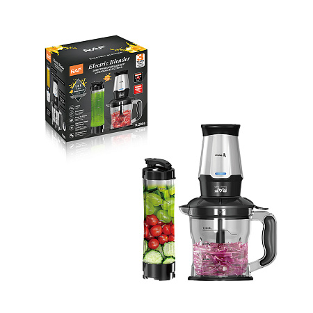 Raf Blender with Bottle 2in1 R.2905, 1.5L, 350W Raf Blender with Bottle 2in1 R.2905, 1.5L, 350W