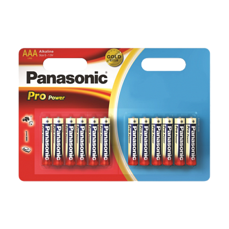 Panasonic   "PRO Power" AAA Blister*12, Alkaline, LR03XEG/12B4, LR03XEG/12H4