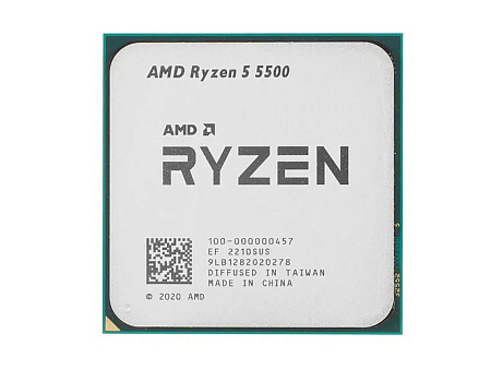 CPU AMD Ryzen 5 5500 (3.6-4.2GHz, 6C/12T, L2 3MB, L3 16MB, 7nm, 65W), Socket AM4, OEM+Cooler CPU AMD Ryzen 5 5500 (3.6-4.2GHz, 6C/12T, L2 3MB, L3 16MB, 7nm, 65W), Socket AM4, OEM+Cooler