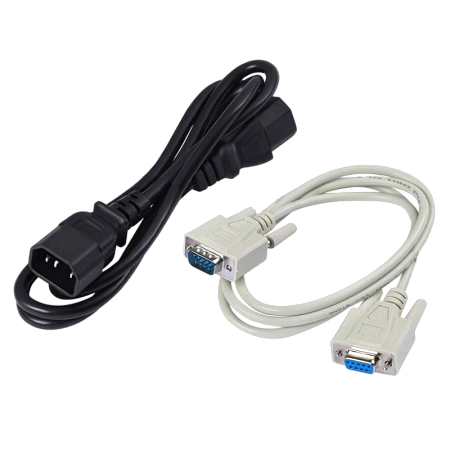 UPS PowerCom KIN-1500AP 1500VA/1200W, Rack 2U, Line Interactive,LCD, AVR, USB, RJ45, 6xIEC C13 