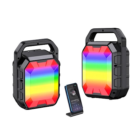 Jokade Party Speaker JD028, 10W, 6.5", Battery 1500mAh, Black