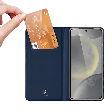 DUX DUCIS Case Flip SkinPro Samsung S24FE, Blue