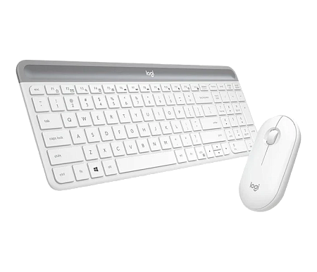 Wireless Keyboard & Mouse Logitech MK470, Compact, Ultra thin, Scissor keys, Quiet typing, 1000dpi, 