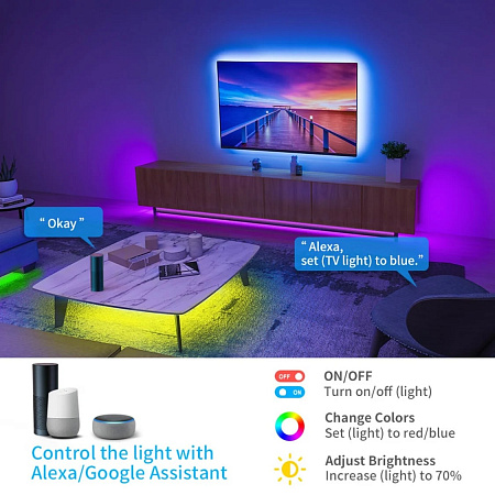 Светодиодная лента Govee Neon Rope Light 2, 10m Светодиодная лента Govee Neon Rope Light 2, 10m