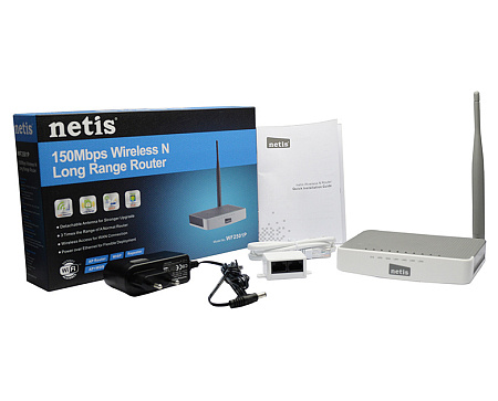 Wi-Fi N Netis Router, "WF2501P", 150Mbps, POE, 1x5dBi Detachable Antenna Wi-Fi N Netis Router, "WF2501P", 150Mbps, POE, 1x5dBi Detachable Antenna