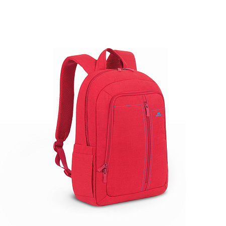 Backpack Rivacase 7560, for Laptop 15,6" & City bags, Canvas Red