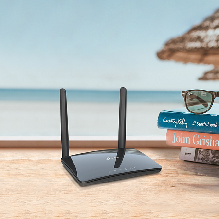 4G LTE Wi-Fi AC Dual Band Router TP-LINK, "Archer MR400", 1167Mbps, 2x Detachable Antennas