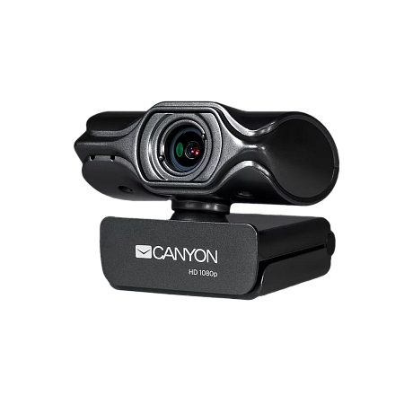 Веб-камера Canyon C6, Quad HD, Чёрный