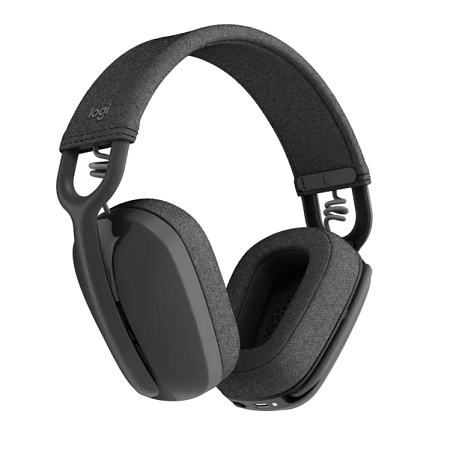 Wireless Headset Logitech Zone Vibe 100, 40mm driver, 20-20kHz, 118db, Dual mic, Bluetooth, Graphite Wireless Headset Logitech Zone Vibe 100, 40mm driver, 20-20kHz, 118db, Dual mic, Bluetooth, Graphite