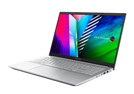 Ноутбук 15,6" ASUS Vivobook Pro 15 OLED M3500QA, Cool Silver, AMD Ryzen 5 5600H, 8Гб/256Гб, Без ОС