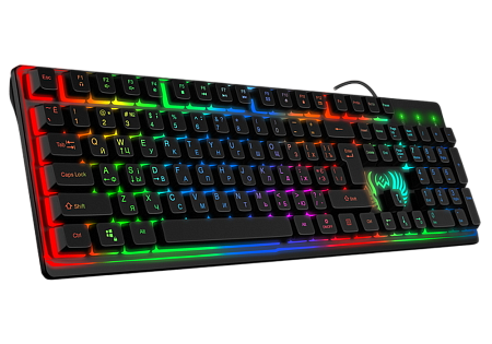 Gaming Keyboard SVEN KB-G8000, Fn keys, Backlight, WinLock, 1.8m, USB, EN/RU, Black