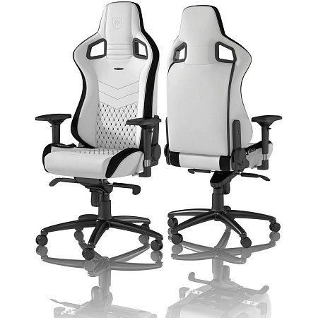 Gaming Chair Noble Epic NBL-PU-WHT-001 White, User max load up to 120kg / height 165-180cm