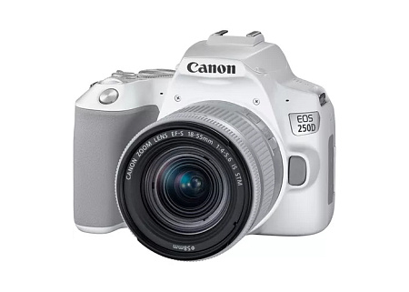 DC Canon EOS 250D & EF-S 18-55mm f/3.5-5.6 IS STM KIT - White