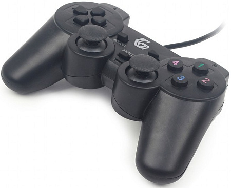 Gamepad GMB JPD-UDV-01, 4 axes, D-Pad, 2 mini joysticks, 10 buttons, Dual vibration, USB Gamepad GMB JPD-UDV-01, 4 axes, D-Pad, 2 mini joysticks, 10 buttons, Dual vibration, USB