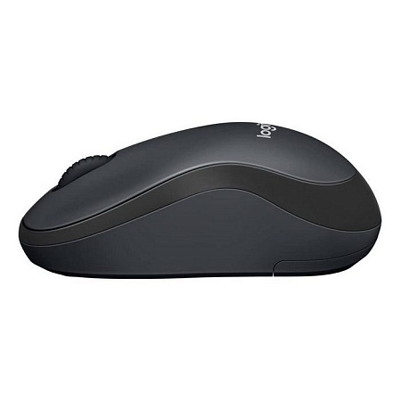 Wireless Mouse Logitech M220 Silent, 1000 dpi, 3 buttons, Ambidextrous, 75,2g., 1xAA, 2,4Ghz, Black