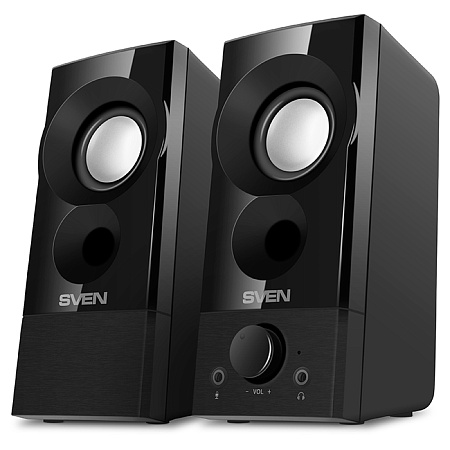 Speakers SVEN "357" Black, 6w, USB / DC 5V power