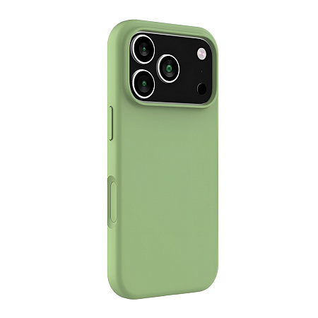 WOO Case Liquid Silicone iPhone 17 Pro/ iPhone 18 Pro, Green WOO Case Liquid Silicone iPhone 17 Pro/ iPhone 18 Pro, Green