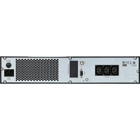 APC Easy UPS SRV1KRIRK 1000VA/800W,Rack2U,Sinewave,Online,LCD,AVR,USB,RS232,Comm.slot,3*C13,Railkit