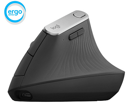 Wireless Mouse Logitech MX Vertical, 400-4000 dpi, 6 buttons, Ergonomic, 135g., 57° tilt, , 240mAh, 