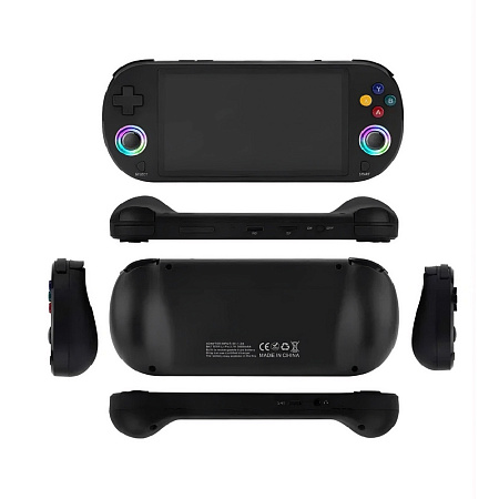 DEZORQ M22PRO Handheld Retro Game Console, 64GB HDMI 2 Gamepads, Black