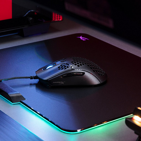 Gaming Mouse HyperX Pulsefire Haste, up to 16k dpi, 6 buttons, 450IPS, 40G, 59g, Ambidextrous, Onboa