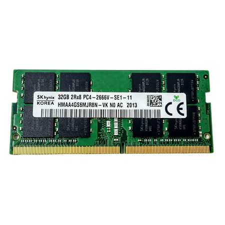 32GB DDR4- 2666MHz  SODIMM Hynix Original PC21300, CL19, 260pin DIMM 1.2V 