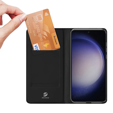 DUX DUCIS Case Flip SkinPro Samsung S23FE, Black
