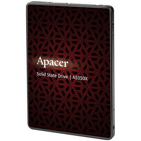 2.5" SATA SSD    128GB    Apacer "AS350X" [R/W:560/540MB/s, 38/75K IOPS, 3D-NAND TLC], Retail