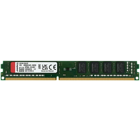 Оперативная память Kingston ValueRAM, DDR3 SDRAM, 1600 МГц, 4 ГБ, KVR16N11S8/4WP