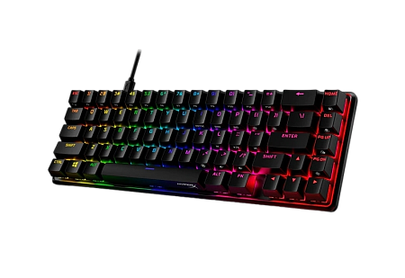 Gaming Keyboard HyperX Alloy Origins 65, Mechanical, 65% form factor, Linear SW, PBT keycaps, Alumin