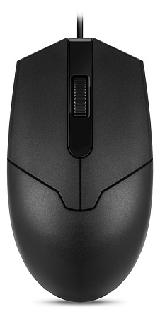 Mouse SVEN RX-30, 1000 dpi, 3 buttons, Ambidextrous, 68g., 2m, USB, Black